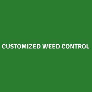 Customized Weed Control