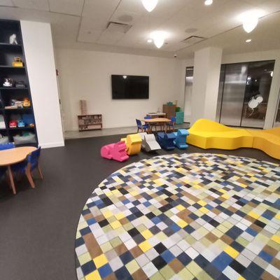 Play room included in common amenities