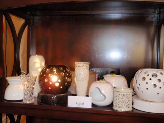 Scent burners and decorative lights