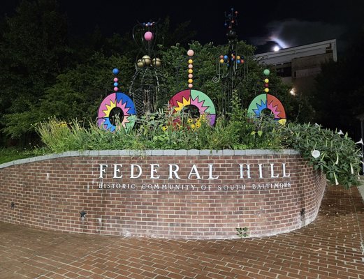 7'29'2023 Fed Hill at night.