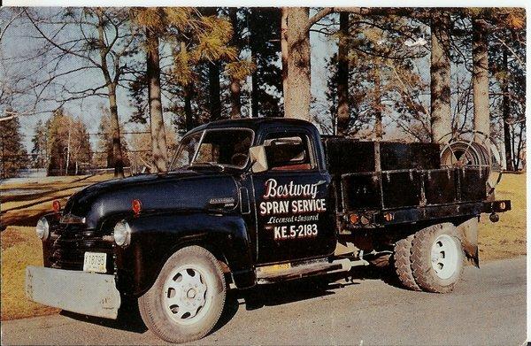 First Bestway Spray truck