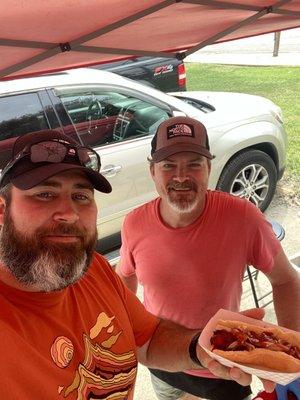 The Smoked Dog with owner James Ramsey.