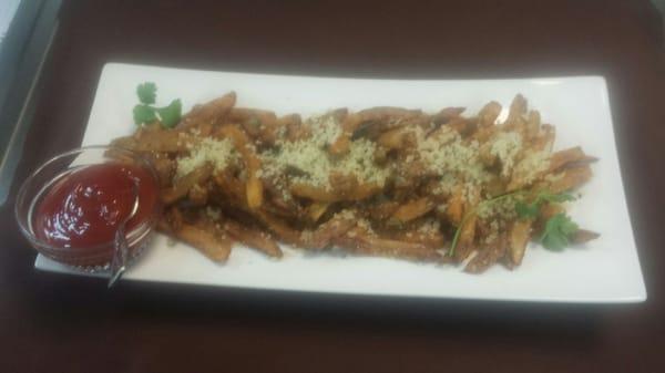 Truffle fries with parmesan & asiago