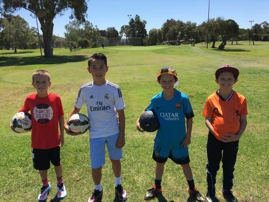 Footgolf Birthday Party