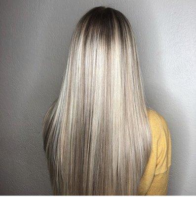 Blonde balayage