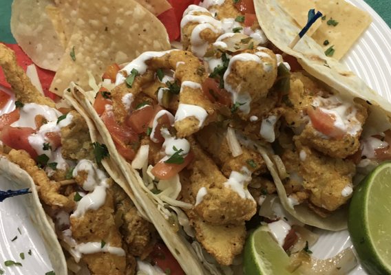 Fish Tacos, yummy!