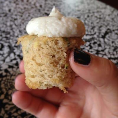 Zucchini cupcake, to die for