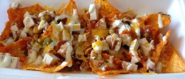 Smoked Chicken Nachos