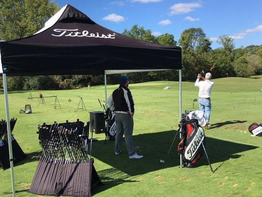 Titleist fitting days.