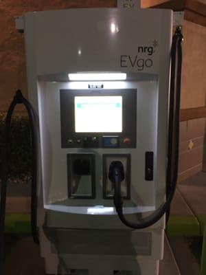 EV rapid charger.