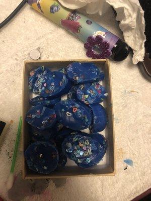 Blueberry molds