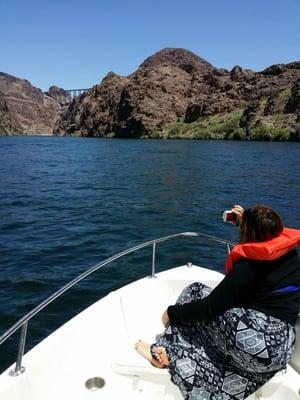 Amazing views, blue skies on a hot summer 4th of July