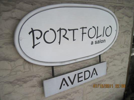 Portfolio a Salon, an Aveda concept salon