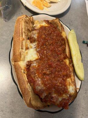 Chicken Parmesan Sub