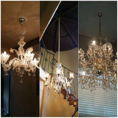 Chandelier Installations