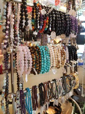 Huge selection of stone jewelry