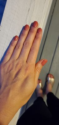 Gel manicure