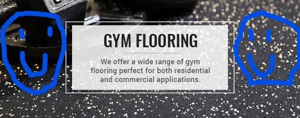 We offering Gym Flooring and Installation! Do you need flooring for your gym or business? Give us a call!!!!