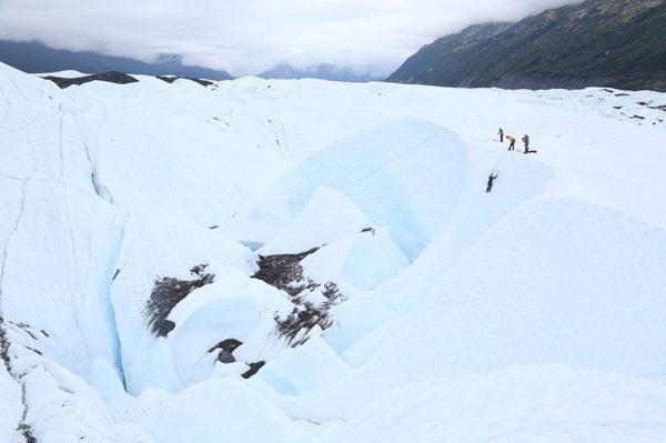 Matanuska Glacier : Photo cred to the amazing D Crane Photo who anchors himself into the ice to get the photos that you can't!