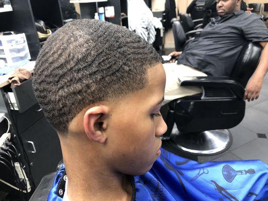 Wave Length Taper Fade