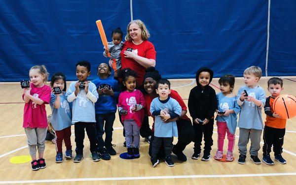 Preschool Athletes Class at Hope Mills Recreation Center