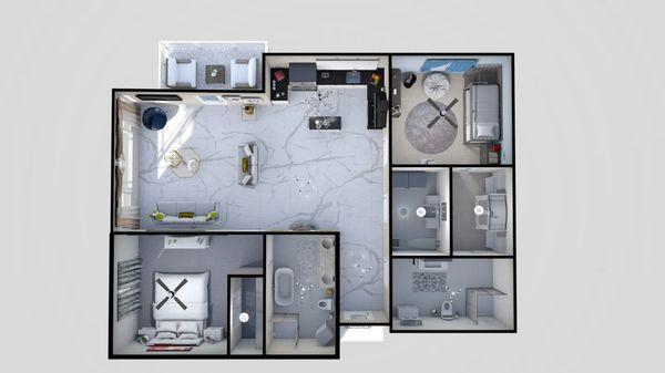 3D Floor Plans