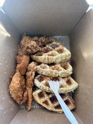 Chicken n waffles