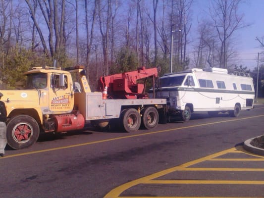 On a heavy tow