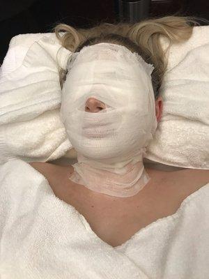 Mummy Facial