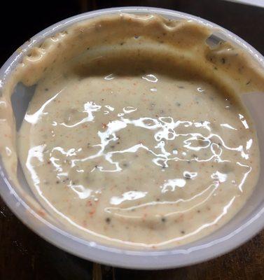 Exceptional house made tarter sauce