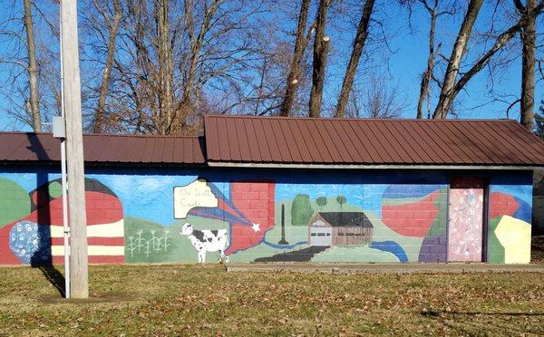 local mural "Our Scott County"