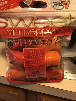 $1 bag of sweet peppers