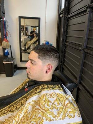 All around Medium Skin Fade