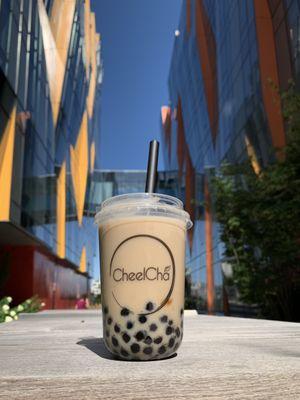 Oolong milk tea