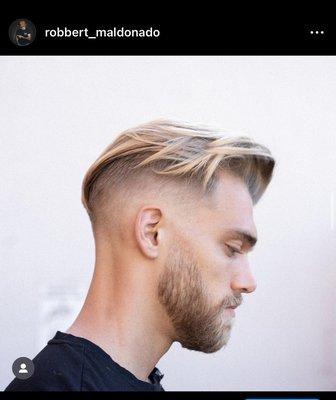 Skin fade undercut by Robert