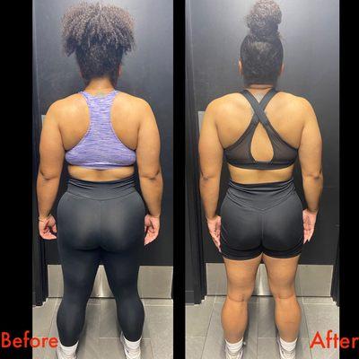 Christina's 24 Weeks body transformation.