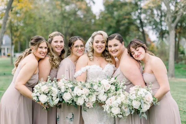 Wedding Day hair for your whole bridal party!