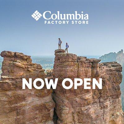 Hey Tulare, we're here! Columbia Sportswear Factory Store is Now Open at Tulare Outlets. Join us for our grand opening celebration!