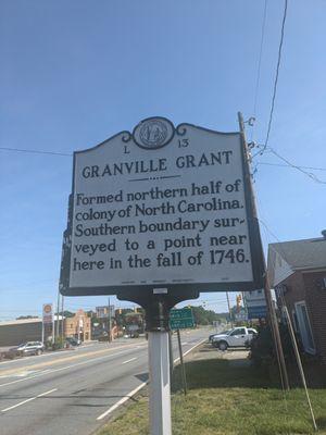 Granville Grant Historical Marker, Kannapolis