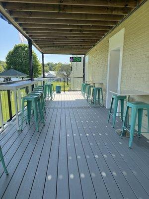 Seating on the deck