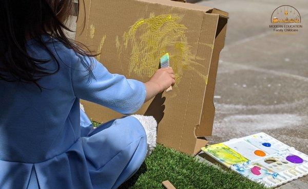 Outdoor painting activities