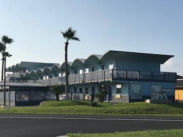 View of Blue Wave Inn Rockport TX.