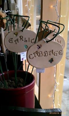 Get your Garden Markers by Rufus and Co at Bellezza Gift Shoppe