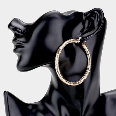 Silver Hoops