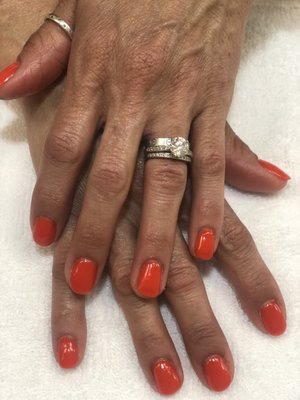 Powder (dip) Gel by Mai @ Boston Nails Stow.