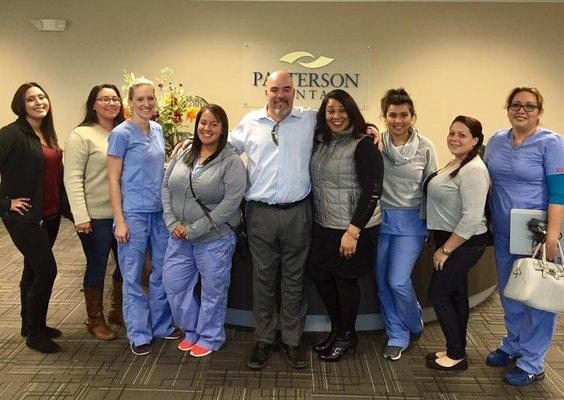 Some of the managers and team members of 5 Star Dentists and our sister dental companies at a Patterson Dental training seminar.