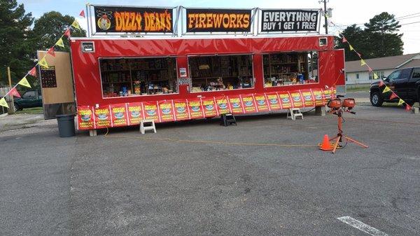 Brookwood Store.  Call us anytime for your fireworks needs - including wedding sparklers and gender reveal.