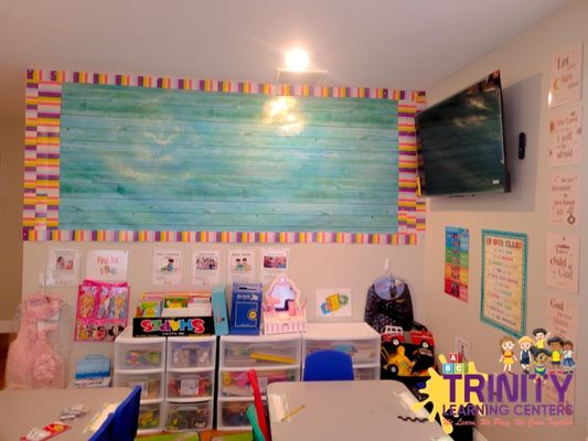 Our private Kinder & School Age room