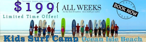 OIB Kids Surf Camp 2014