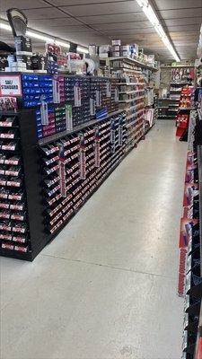 Fastener aisle